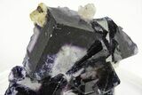 Cubic Fluorite Crystals with Purple Phantoms - Yaogangxian Mine #215795-1